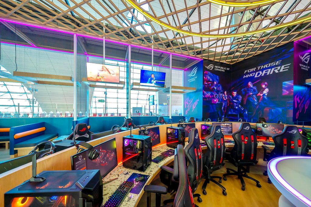 New gaming lounge recently opened at Dubai International (DXB)